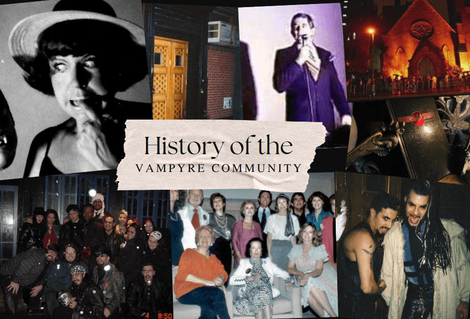 History of The Vampyre Community