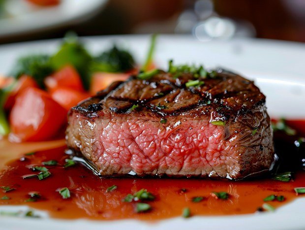 Can you “feed” on a rare steak?